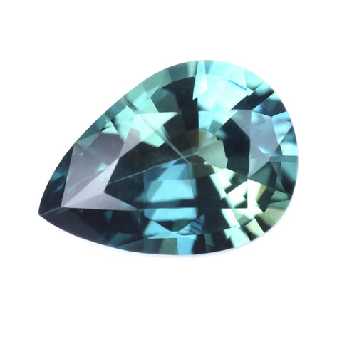 0.75ct Certified Natural Teal Sapphire