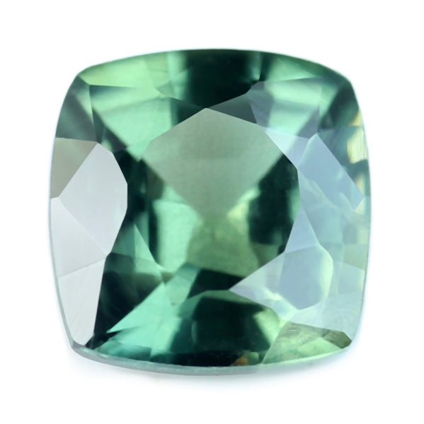 0.73ct Certified Natural Green Sapphire