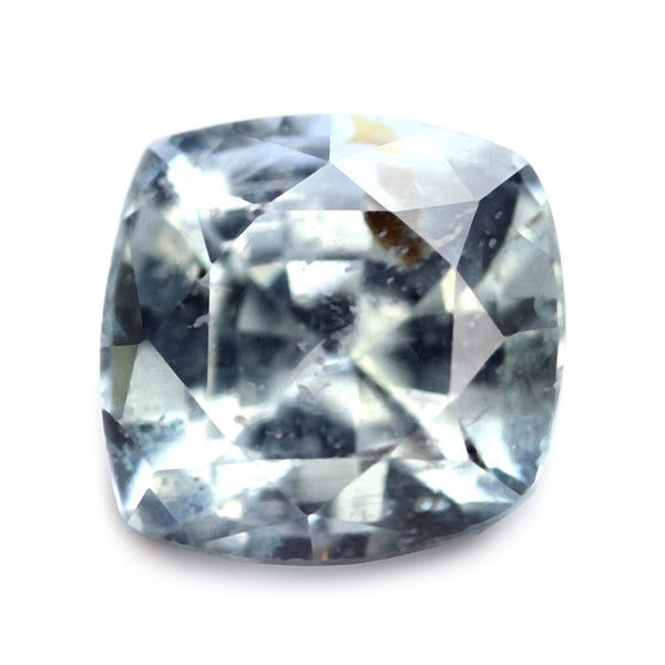 0.78ct Certified Natural White Sapphire