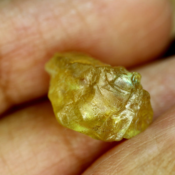5.39cts Certified Natural Yellow Sapphire