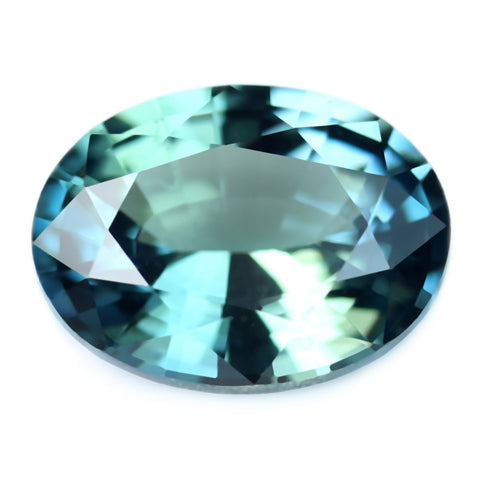 0.44ct Certified Natural Teal Sapphire