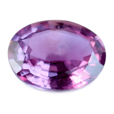 0.47ct Certified Natural Purple Sapphire
