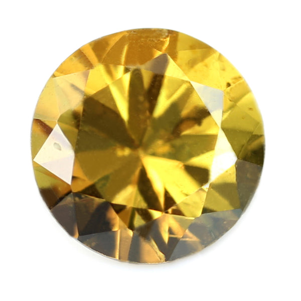 0.40ct Certified Natural Yellow Sapphire