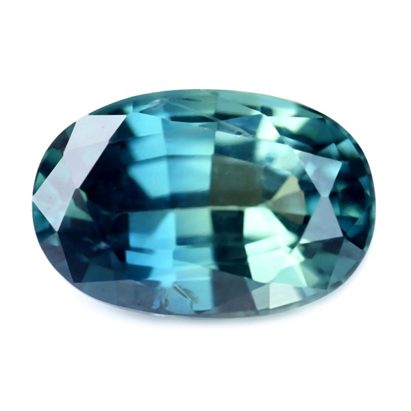 0.58ct Certified Natural Teal Sapphire