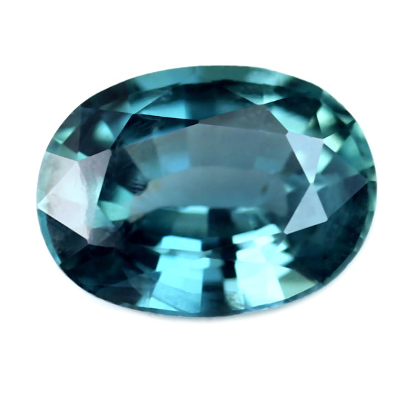 0.51ct Certified Natural Teal Sapphire