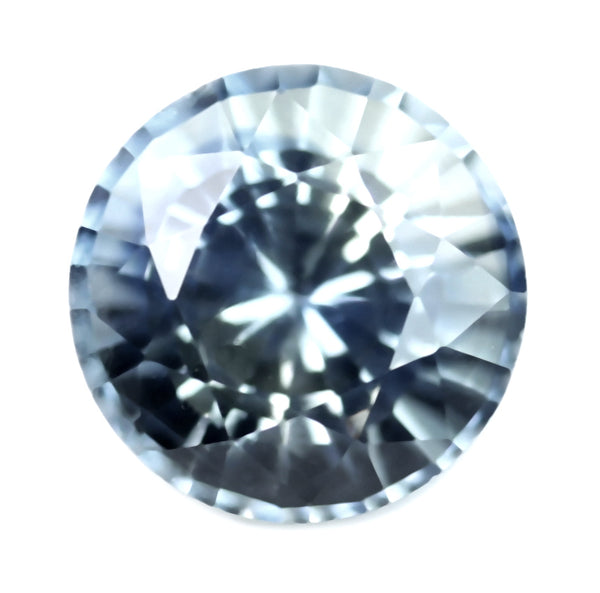 0.43ct Certified Natural White Sapphire