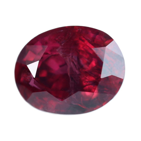 0.59ct Certified Natural Red Ruby