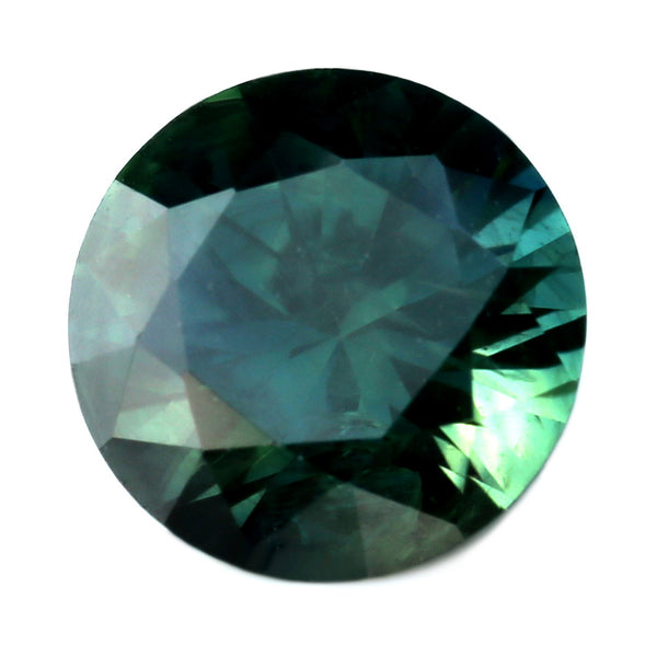 0.61ct Certified Natural Teal Sapphire