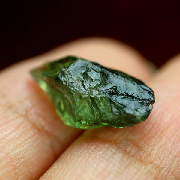 7.65ct Certified Natural Green Sapphire