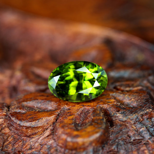 1.68ct Certified Natural Green Sapphire