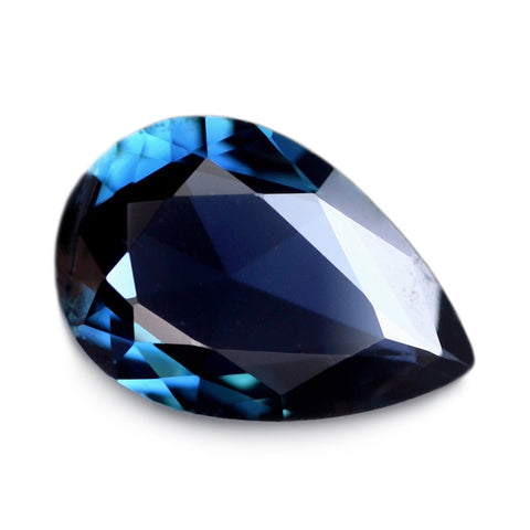 0.42ct Certified Natural Blue Sapphire