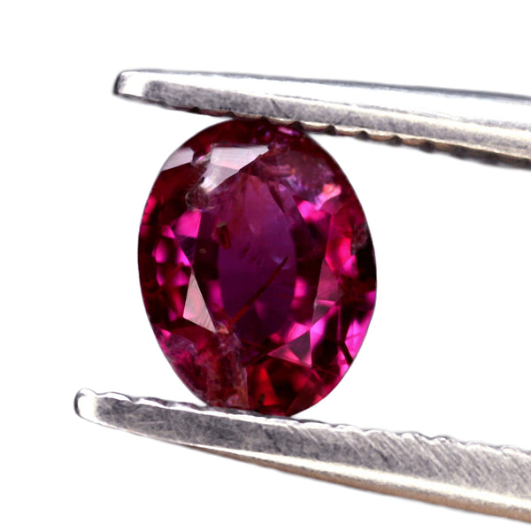 0.49ct Certified Natural Red Color Ruby