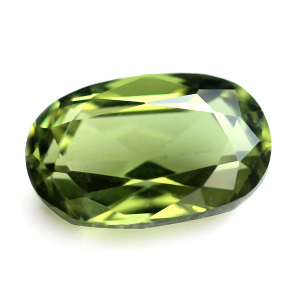 0.40ct Certified Natural Green Sapphire