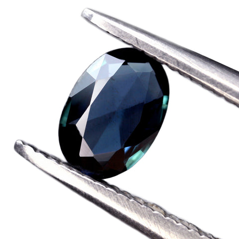 0.49ct Certified Natural Teal Sapphire