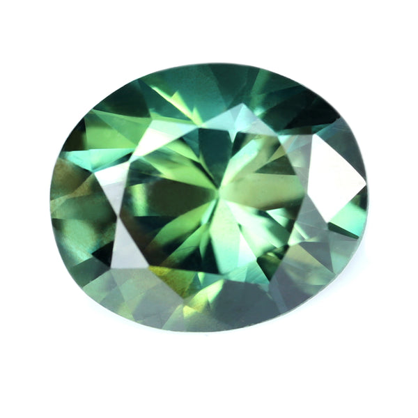 1.22ct Certified Natural Green Sapphire