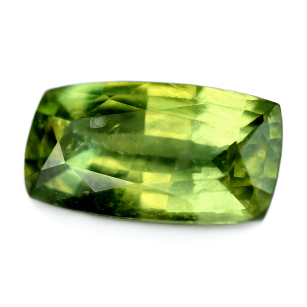 2.50ct Certified Natural Green Sapphire