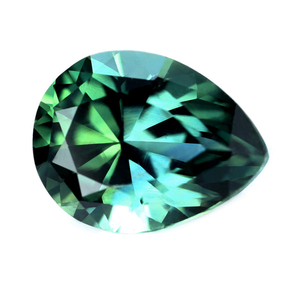 1.18ct Certified Natural Teal Sapphire