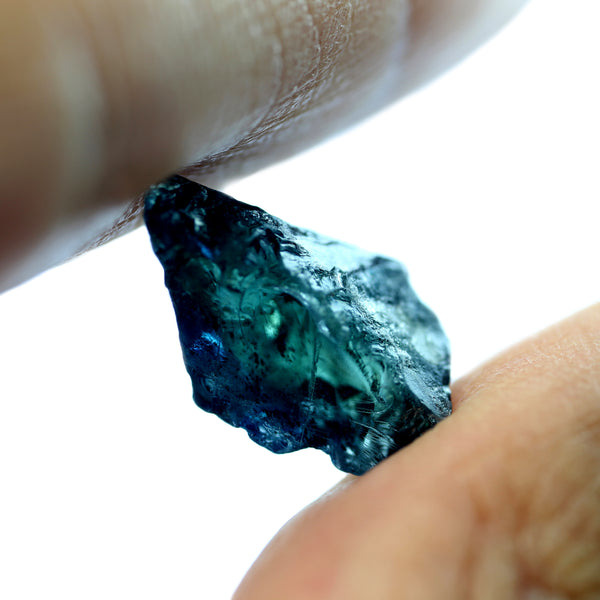 6.17ct Certified Natural Teal Sapphire