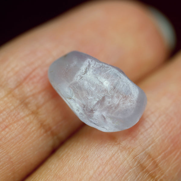 4.47ct Certified Natural White Sapphire