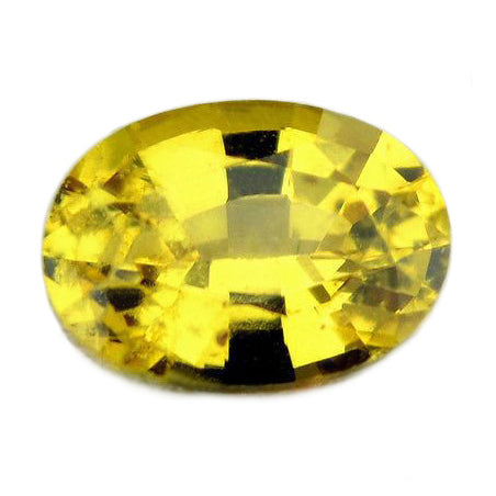 0.83ct Certified Natural Yellow Sapphire