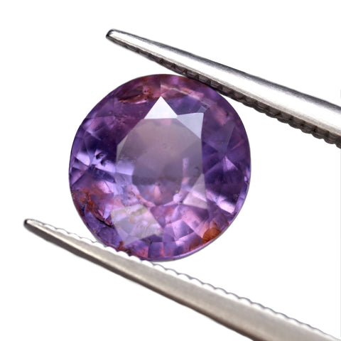 3.54ct Certified Natural Lavender Sapphire