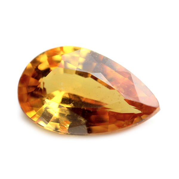 1.18ct Certified Natural Yellow Sapphire