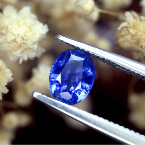 0.80ct Certified Natural Blue Sapphire
