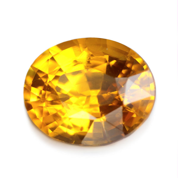 1.45ct Certified Natural Yellow Sapphire