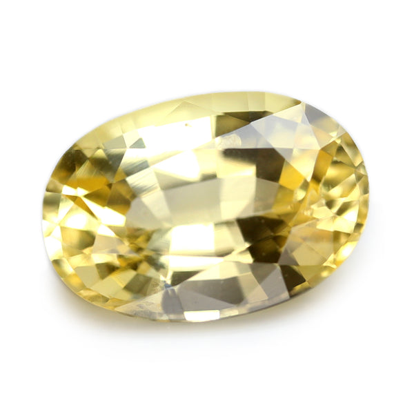 1.04ct Certified Natural Yellow Sapphire