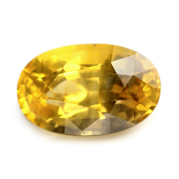 1.07ct Certified Natural Yellow Sapphire