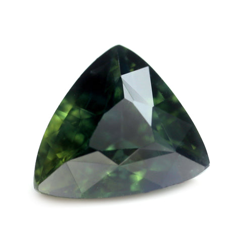 1.40 ct Certified Natural Green Sapphire