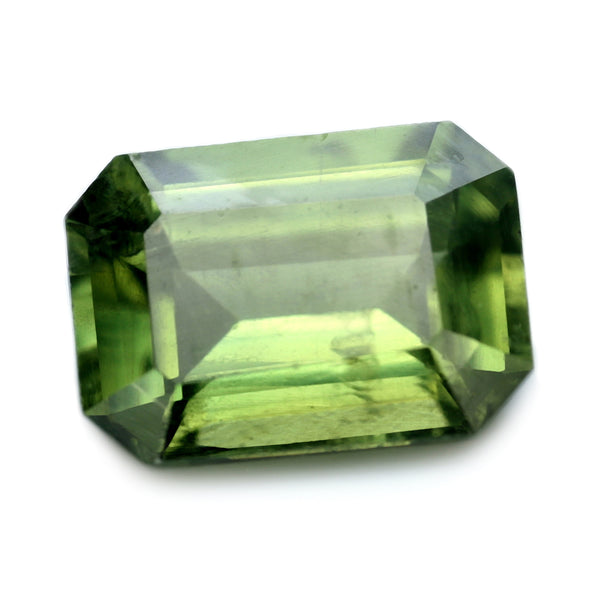 1.42ct Certified Natural Green Sapphire
