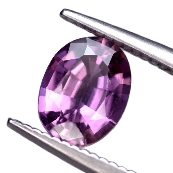 0.97ct Certified Natural Purple Sapphire