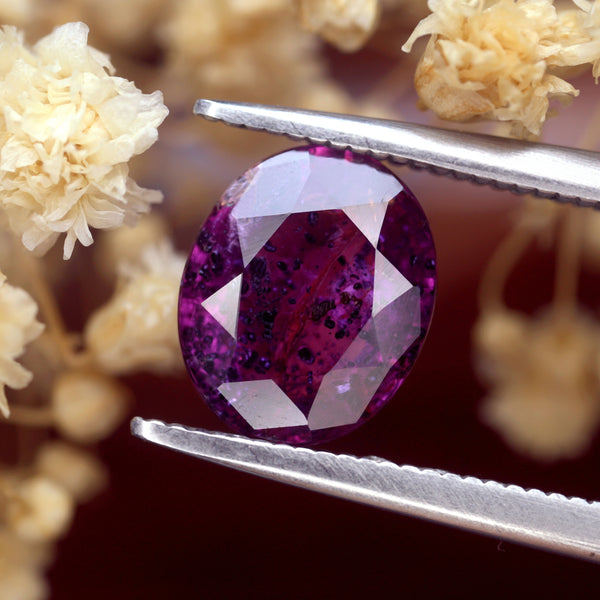 2.28ct Certified Natural Red Ruby