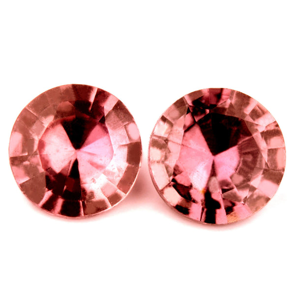 1.09 ct Certified Natural Brown Sapphire Pair - sapphirebazaar - 1