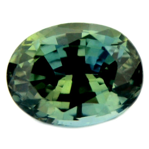 1.05ct Certified Natural Green Sapphire - sapphirebazaar - 1