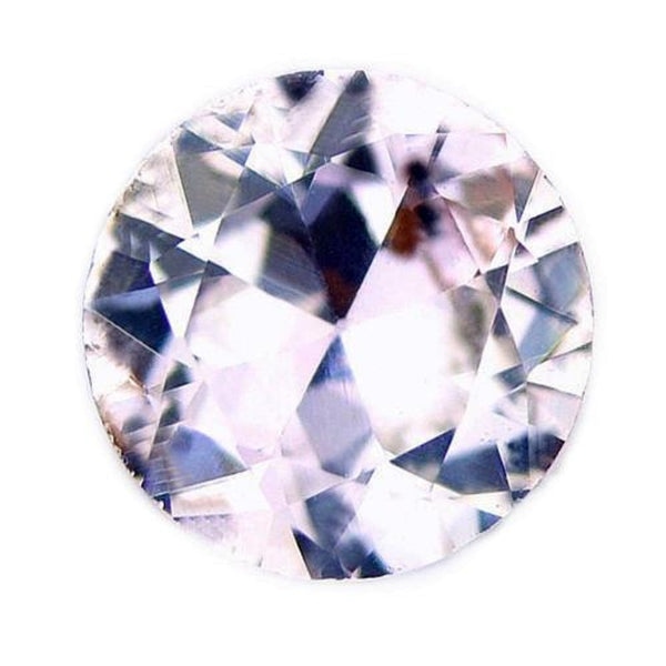 0.49ct Certified Natural White Sapphire