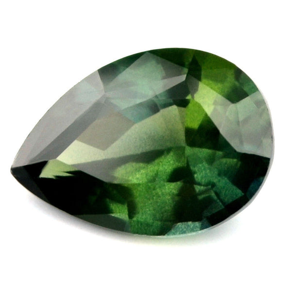 1.05ct Certified Natural Green Sapphire - sapphirebazaar