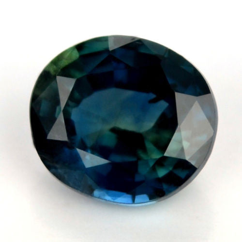Certified Natural Sapphire0.76ct Green/Blue Vs Clarity Oval Shape Madagascar Gemstone - sapphirebazaar - 1