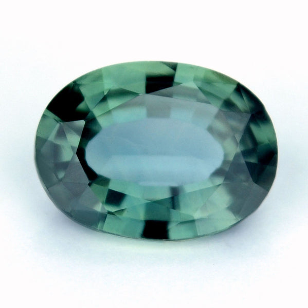 Certified Natural Sapphire Teal Color 0.75ct Oval Flawless IF Clarity Madagascar Gem - sapphirebazaar - 1