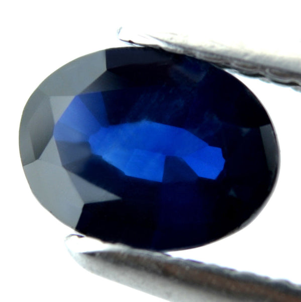 0.77ct Certified Natural Blue Sapphire - sapphirebazaar - 1